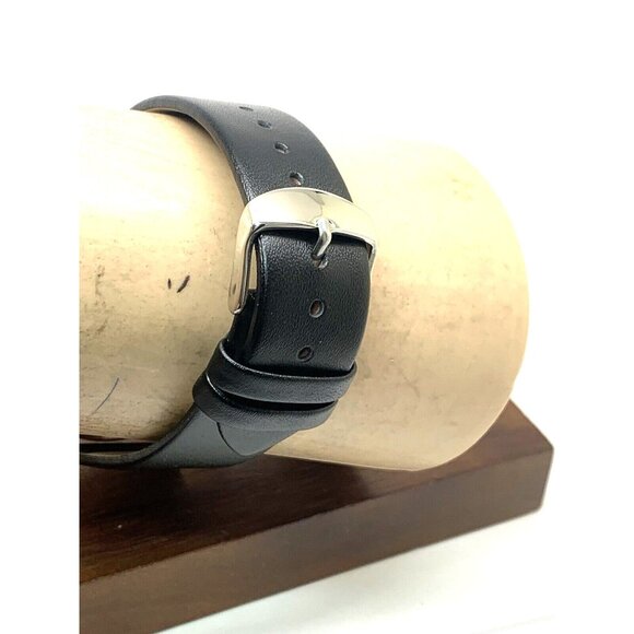 Invicta Women's Watch 14322 Angel Quartz Rose Gold Black Leather Strap 40mm - Picture 10 of 14